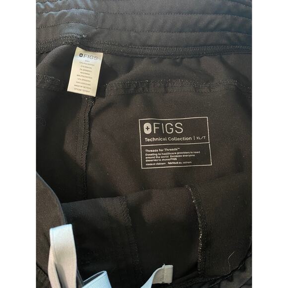 Figs Kade Black Scrub Pants XL - Picture 10 of 10